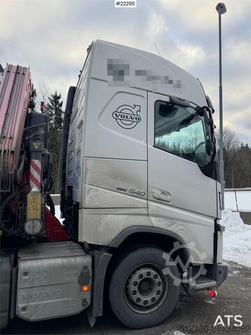 Kranwagen Volvo Fh540 Tridem crane truck w/ 31 t/m Fassi crane wit