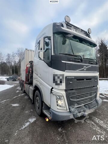 Kranwagen Volvo Fh540 Tridem crane truck w/ 31 t/m Fassi crane wit