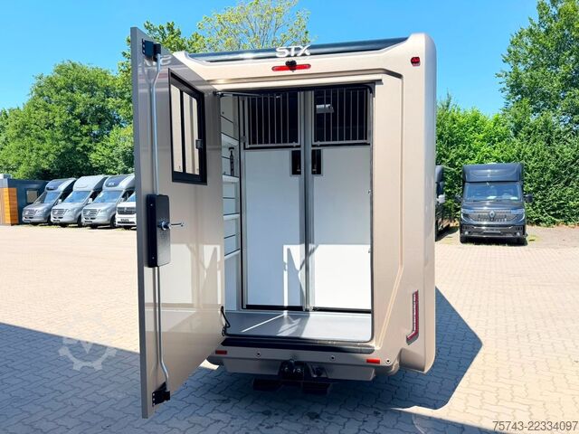 Livestock transporter RENAULT Master STX 5 Sitzer Haras ex. Lang Automatik