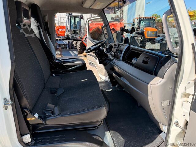 Three-way tipper van FUSO Canter 7C18 3.S.Ki.+Kran
