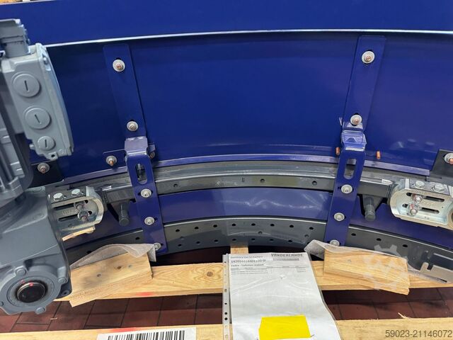 Förderband Vanderlande Gurtbandkurve/Förderkurve 45 Grad