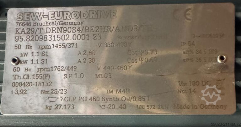 Förderband Vanderlande Gurtbandkurve/Förderkurve 45 Grad