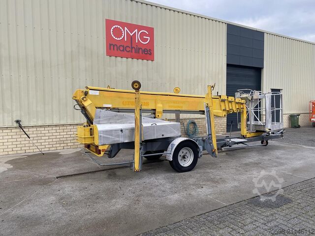1999 Omme 2100 EBZ, Anhänger-Arbeitsbühne, 21 Meter Arbeitshöhe Omme 2100 EBZ, Aanhanger Hoogwerker, 21 meter