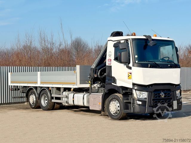 Autokran RENAULT T 380 * HIAB 111 B - 2 HIDUO + FUNK / 6x2!