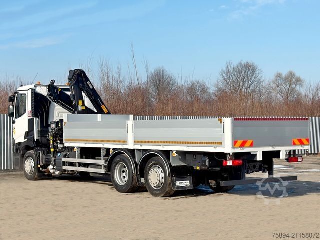 Autokran RENAULT T 380 * HIAB 111 B - 2 HIDUO + FUNK / 6x2!