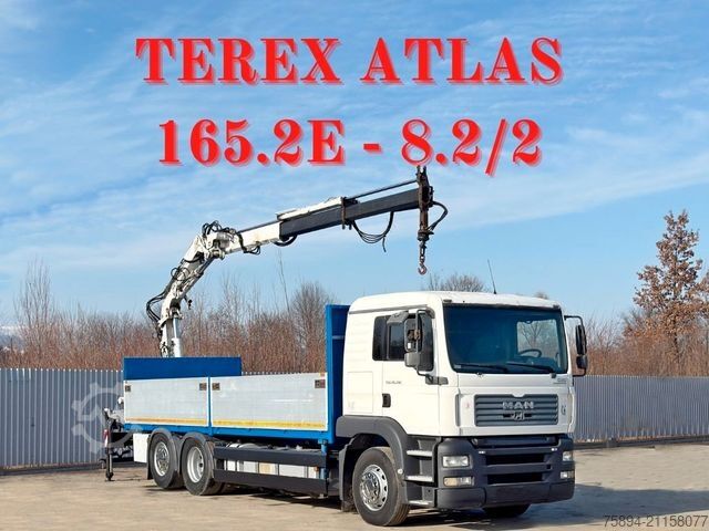 Autokran MAN TGA 26.390 * TEREX ATLAS 165.2E - 8.2/2 + FUNK