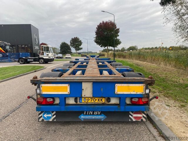 Containertransport Pacton T3-010 Multi Chassis / Extendable / BPW Axles /...