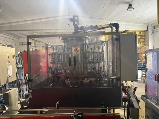 Gebrauchter Füller und Verschließer Monoblock 24/8 für PET- und HDPE-Flaschen - 6000bph VARIOUS BRANDS 24.8 volumentric