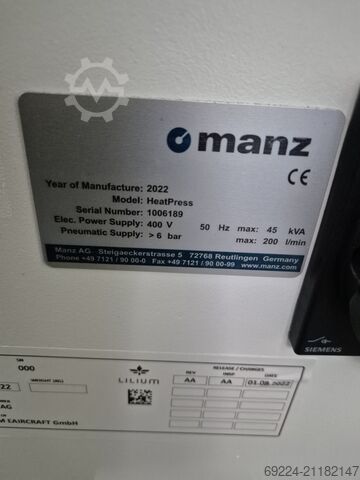 Assembling machine Manz 