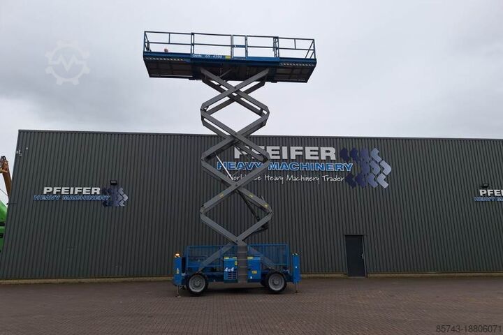 Scherenhebebühne Genie GS4390 Diesel, 4x4 Drive, 15m Working Height, 680k