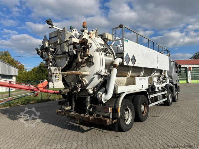 Vacuum tank truck MERCEDES-BENZ Actros 4141 8x4 BB / KoKs Saug und Druckwagen