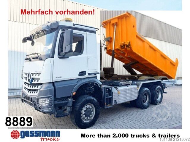 Spezial-LKW Mercedes-Benz Arocs 3351 AK 6x6, Retarder, Grounder,