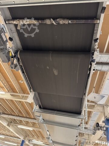 Used cardboard conveyor / belt conveyor SSI-Schäfer 