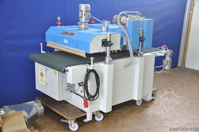 Wood sanding machine, intermediate lacquer sanding Löwer EcoSand 2DBB-1000