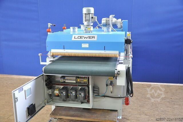 Wood sanding machine, intermediate lacquer sanding Löwer EcoSand 2DBB-1000