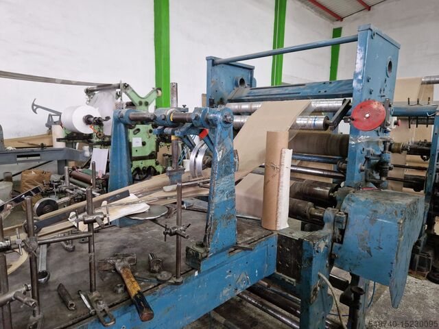 Bag machine Holweg RS2 flat & satchel 2. col print paper bag machines
