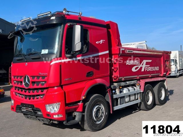 Tipper truck MERCEDES-BENZ Arocs 2658 6x4 BL Istrail Kipper/ Retarder/Klima