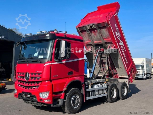 Tipper truck MERCEDES-BENZ Arocs 2658 6x4 BL Istrail Kipper/ Retarder/Klima