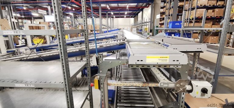 Rollenbahn SSI Schäfer Förderband Rollenbahn Röllchenbahn