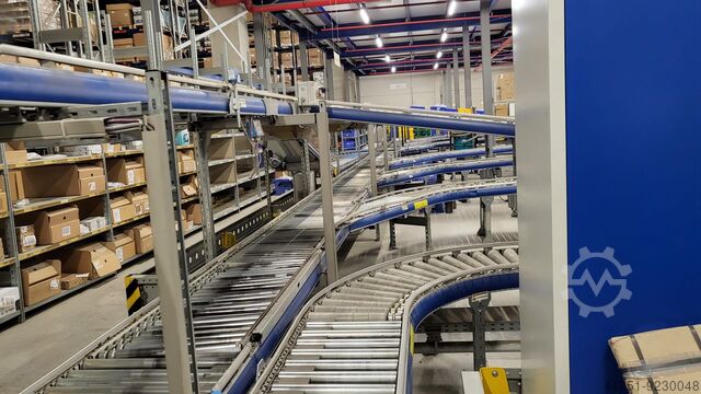 Rollenbahn SSI Schäfer Förderband Rollenbahn Röllchenbahn