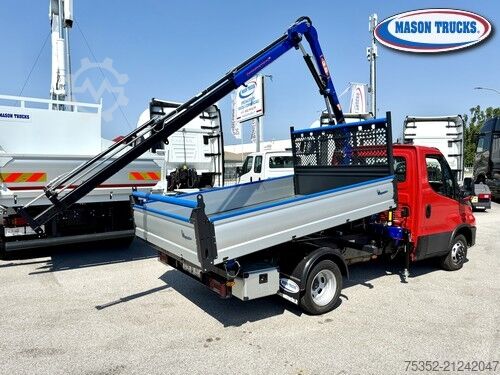 Transporter mit Kipper Iveco Daily 35c120 gru e ribaltabile NUOVO