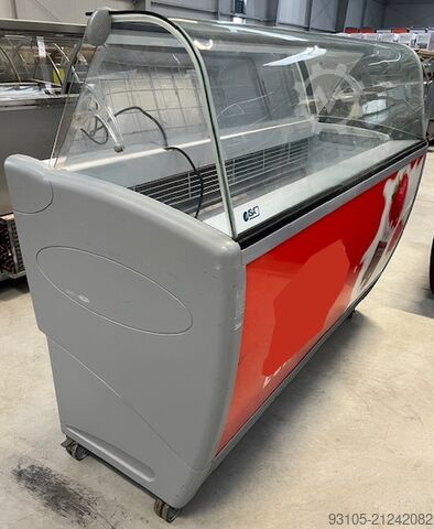 ISA Jamaica 7 Eisvitrine Eis Eistheke ISA Jamaica 7