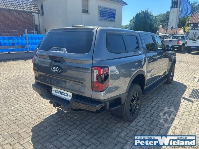 Double cab van Ford Ranger Limited e-4WD Doppelkabine Hardtop AHK-abnehmbar Navi Leder Digitales Cockpit
