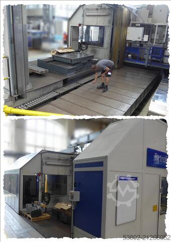 Fahrständerfräsmaschine 7x1,6x1,4m Scharmann EcoCut 1.6 XZ