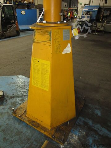 Slewing jib crane Column-mounted slewing jib crane Traveling crane Vetter mobiler Schwenkkr Kran L 3m 250KG Hallenkran Mobilus Mob 0,25t + Kettenzug