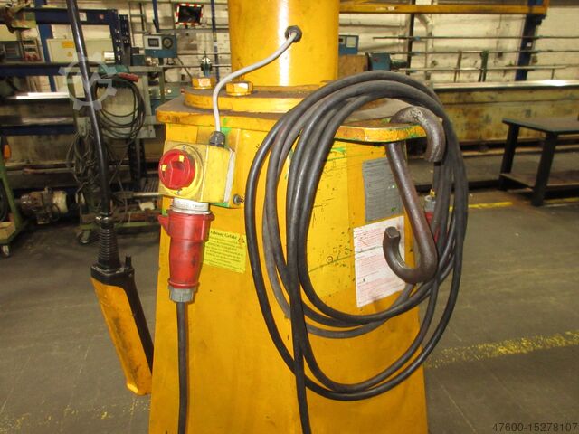 Slewing jib crane Column-mounted slewing jib crane Traveling crane Vetter mobiler Schwenkkr Kran L 3m 250KG Hallenkran Mobilus Mob 0,25t + Kettenzug