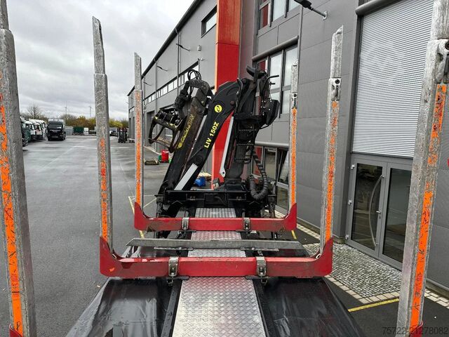 Holztransporter MAN TGX 26.500 6x4 BL Kurzholz TajfunLIV 150Z 9,6