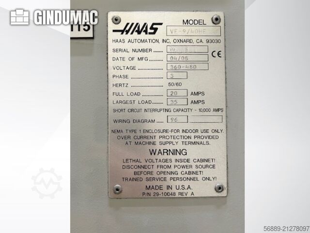 HAAS  VF-9/40HE HAAS VF-9/40HE