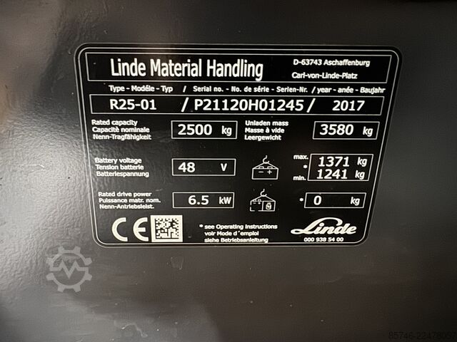 R 25 * Full cabin!! Triplex FFL!! DEMO!!! LINDE R 25 -  * FULL cabin !! Triplex FFL !! DEMO !!!