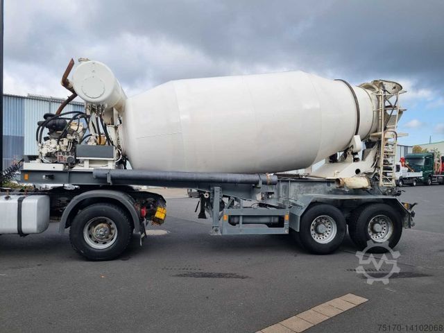 Auflieger KWB P-382-STI Betonmischer Motor SAF-Achsen Lift
