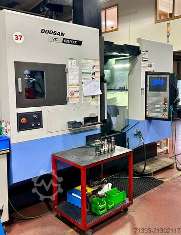 Vertical machining center DOOSAN VC 630 5AX