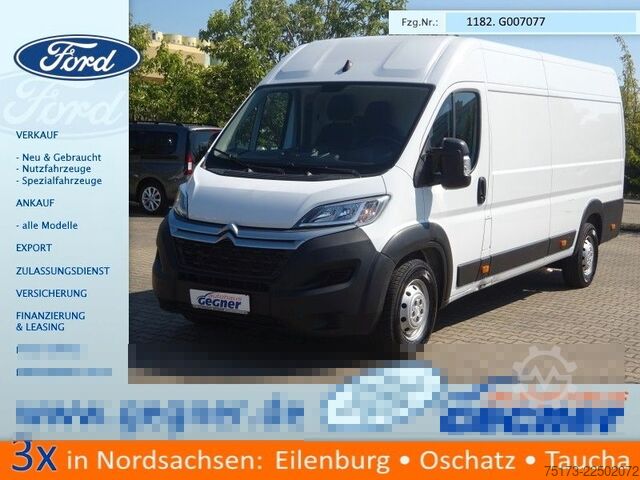 High top van Citroën Jumper Kasten 35 L4H2 Heavy 140PS Kamera Tempoma