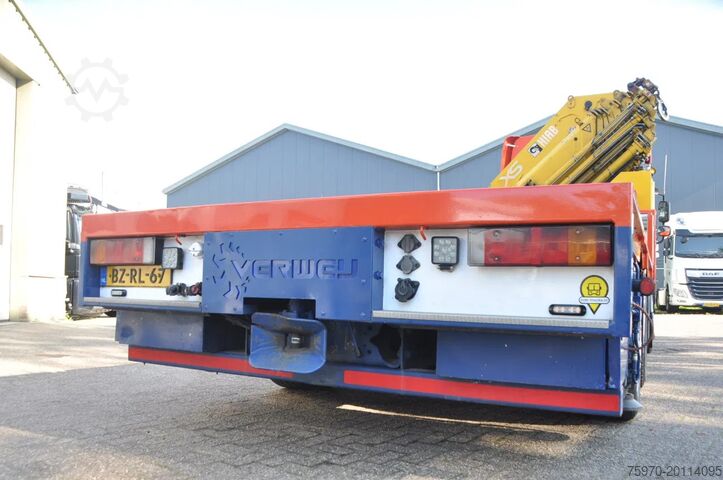 Crane truck DAF CF 85.460 2012 EEV 8X2 HIAB 85Tm CRANE HANDGESC...