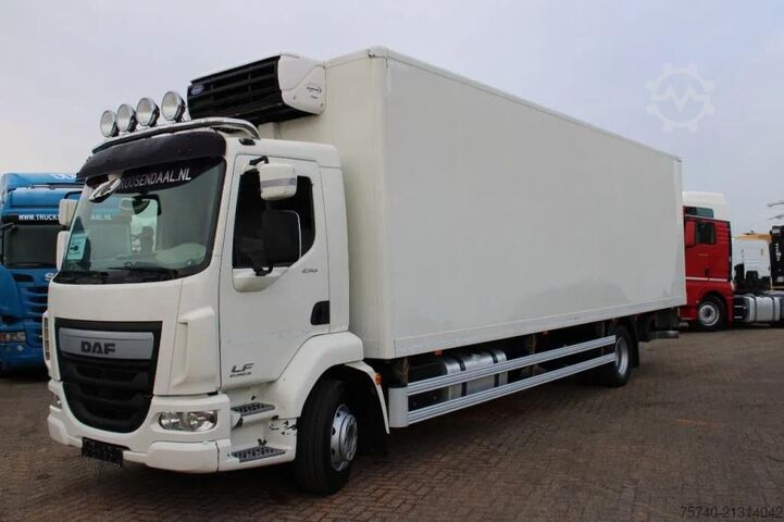 Refrigerated/freezer transport DAF LF 250 + CARRIER XARIOS 500 + 16T EURO 6 + PERF...