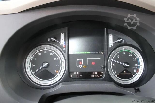 Refrigerated/freezer transport DAF LF 250 + CARRIER XARIOS 500 + 16T EURO 6 + PERF...