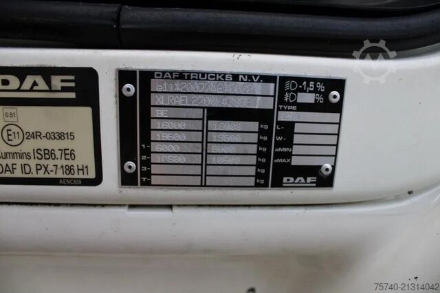 Refrigerated/freezer transport DAF LF 250 + CARRIER XARIOS 500 + 16T EURO 6 + PERF...