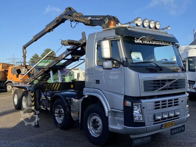 Crane Volvo FM 370 + Euro 5 + Palfinger Z-Q170 Crane + 30to...
