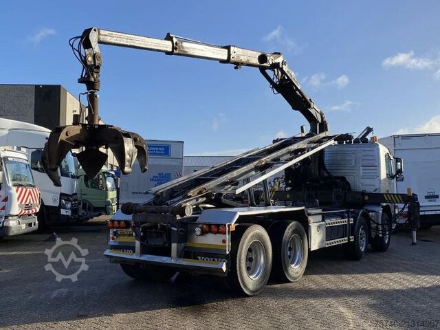 Crane Volvo FM 370 + Euro 5 + Palfinger Z-Q170 Crane + 30to...