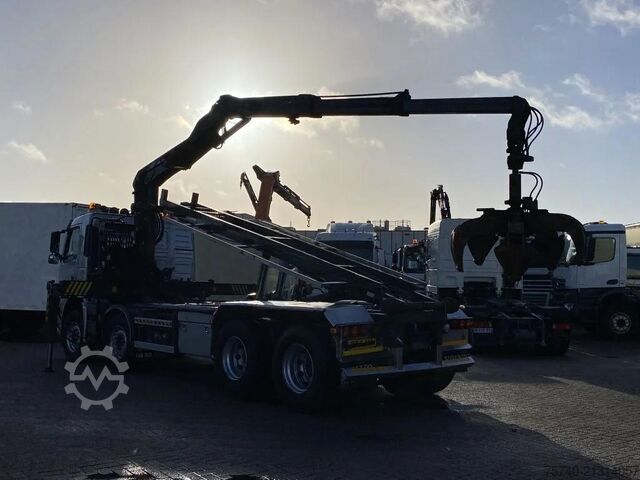 Crane Volvo FM 370 + Euro 5 + Palfinger Z-Q170 Crane + 30to...