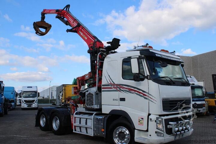 Standard tractor Volvo FH 16.540 + 6x4 EURO 5 + palfinger epsilon 30t/...