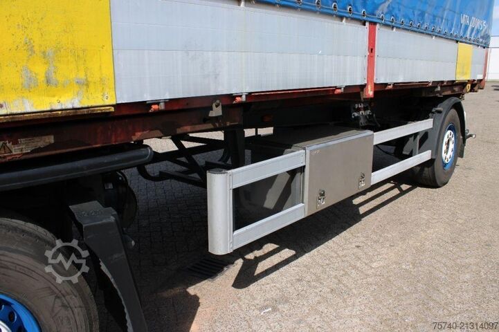 Curtain sided Schmitz Cargobull O4-DB 07 + 2 axle