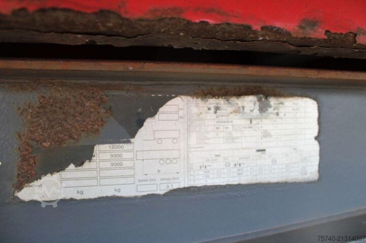 Curtain sided Schmitz Cargobull O4-DB 07 + 2 axle