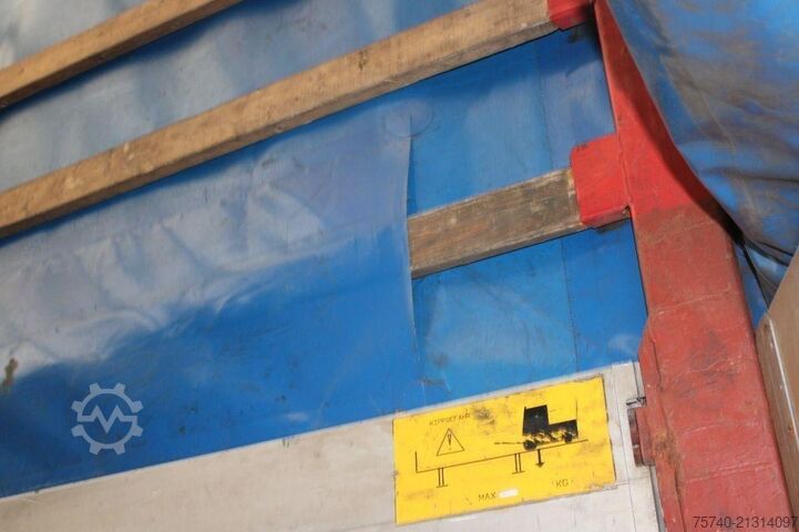 Curtain sided Schmitz Cargobull O4-DB 07 + 2 axle