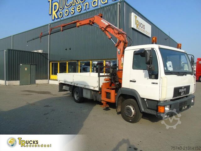 Crane MAN 8.163 + ATLAS 60.1 + MANUAL + EURO 2 + 127KM!!