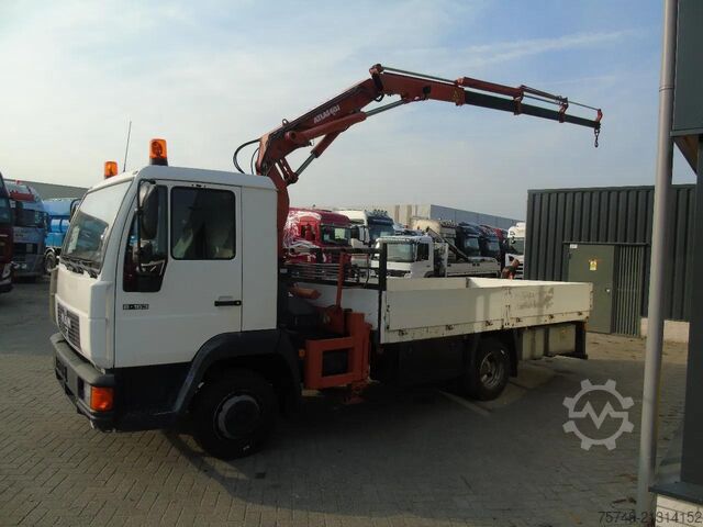 Crane MAN 8.163 + ATLAS 60.1 + MANUAL + EURO 2 + 127KM!!