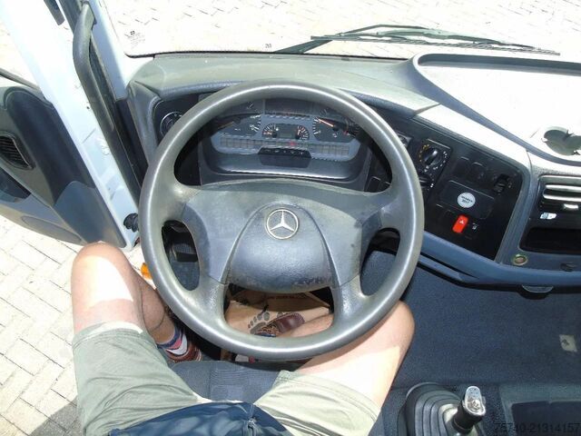Box body Mercedes-Benz Atego 1218 + euro 5 + lift